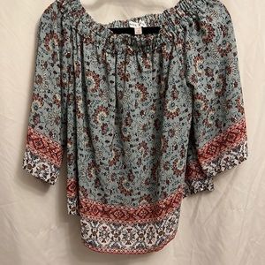 Knox Rose off the shoulder blouse